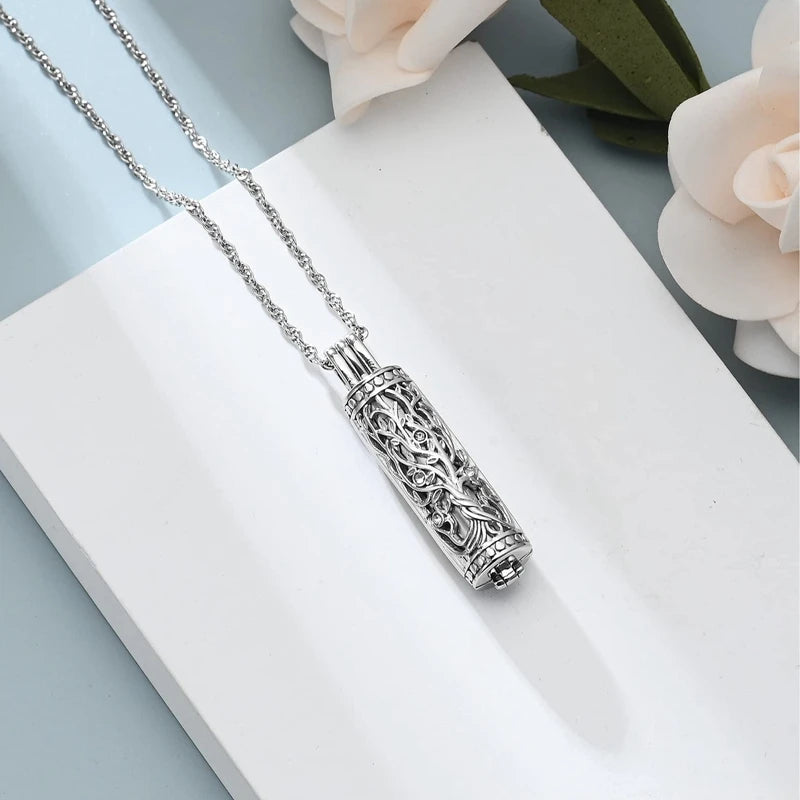 Sylvara™ Ashanger Levensboom – Gedenksieraad in Zilver Silverleven