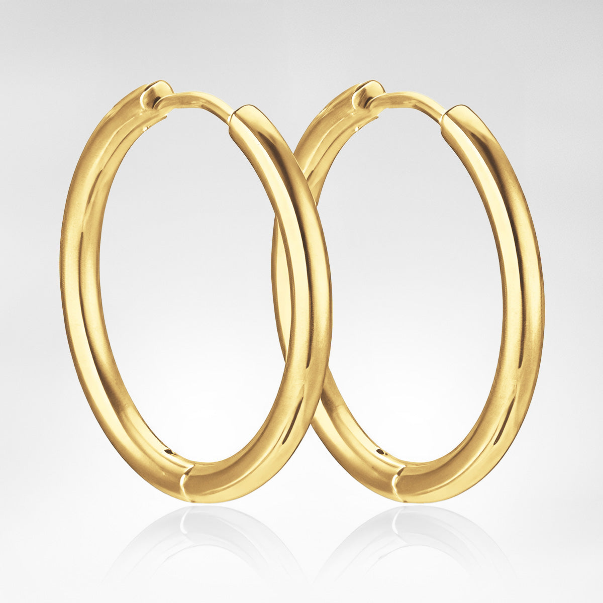 Memoring™ Oorbellen Set – 20 mm voor bij Ashanger naar Keuze Silverleven