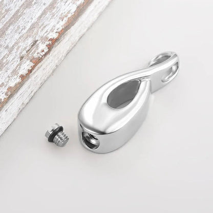 Infinité™ Ashanger Infinity 8 Vorm – Gedenksieraad in Zilver Zwart en Goud Silverleven