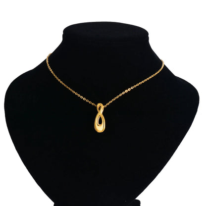 Infinité™ Ashanger Infinity 8 Vorm – Gedenksieraad in Zilver Zwart en Goud Silverleven