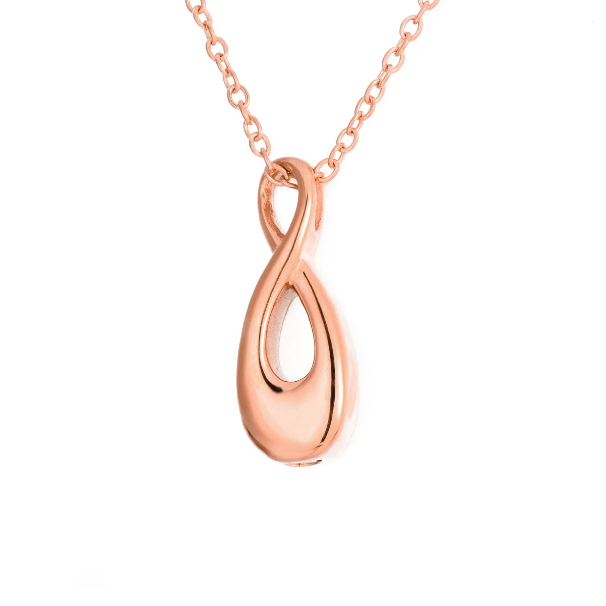 Infinité™ Ashanger Infinity 8 Vorm – Gedenksieraad in Zilver Zwart en Goud Silverleven