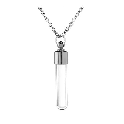 Cylassa™ Ashanger Cilinder met Glazen Venster – Gedenksieraad in Zilver Silverleven