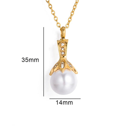 Perlina™ Ashanger Parelvorm – Gedenksieraad in Zilver en Goud Silverleven